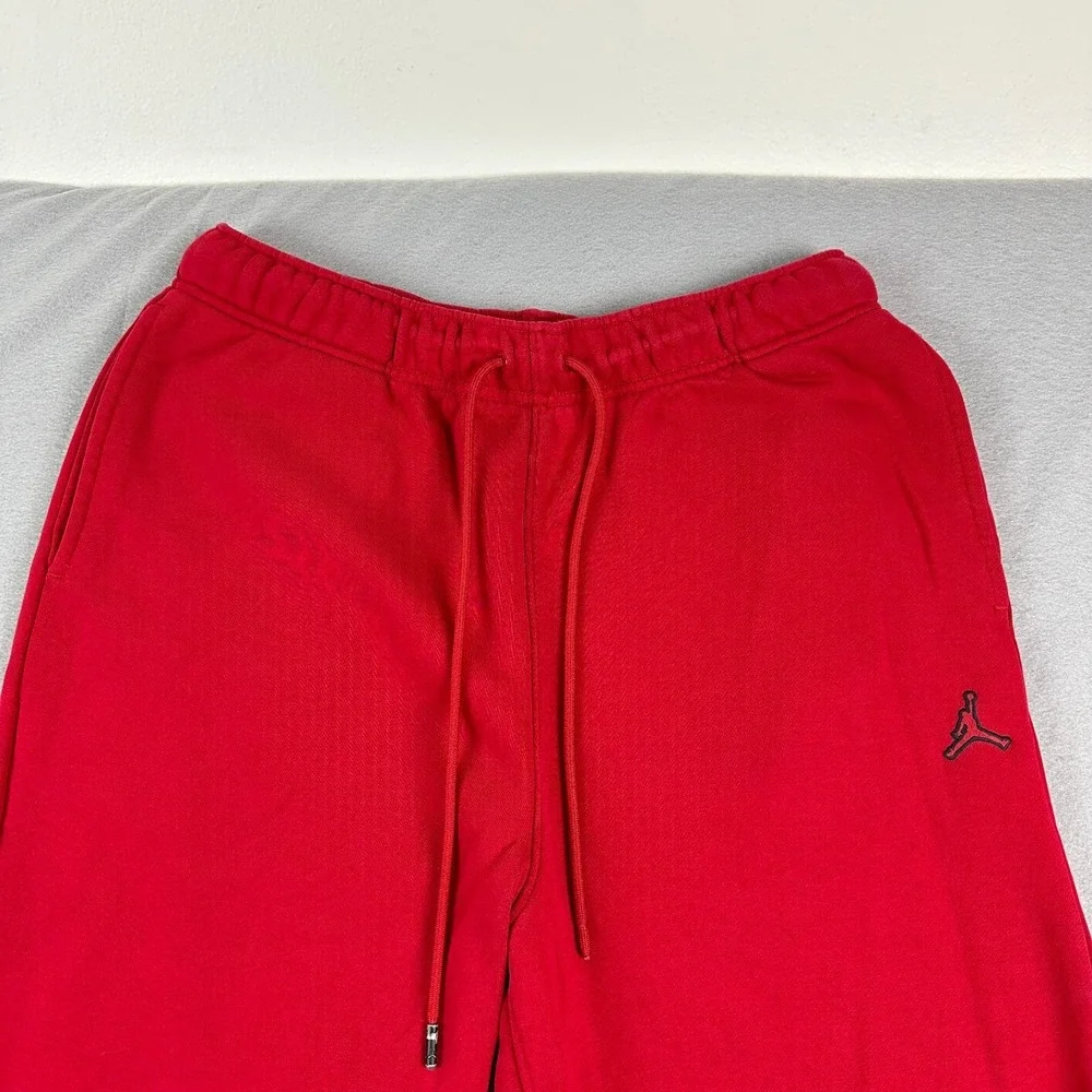 Jordan Pants Mens Fleece Sweatpants Joggers Jumpman Nike Red DA9820-687